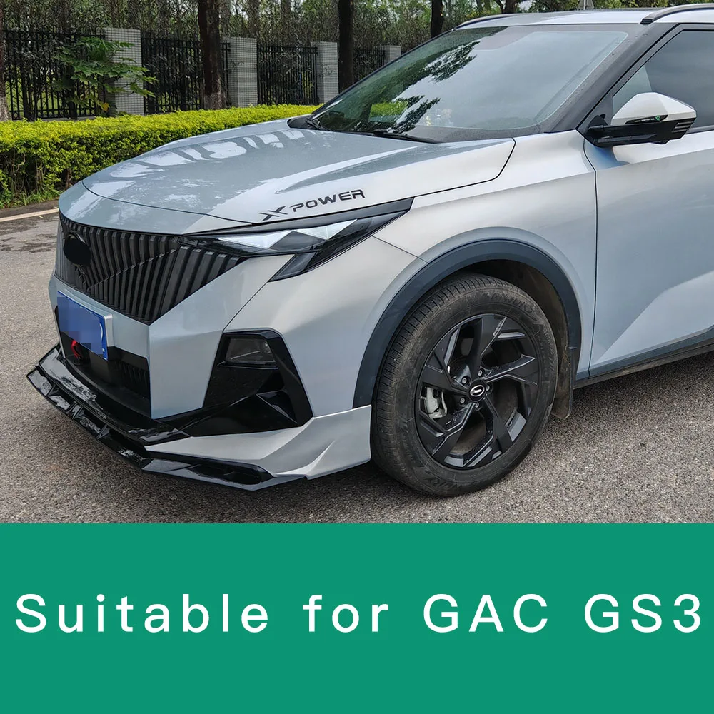 Ceja de parachoques trasero ABS fibra carbono GAC Trumpchi GS3 - imagen 5