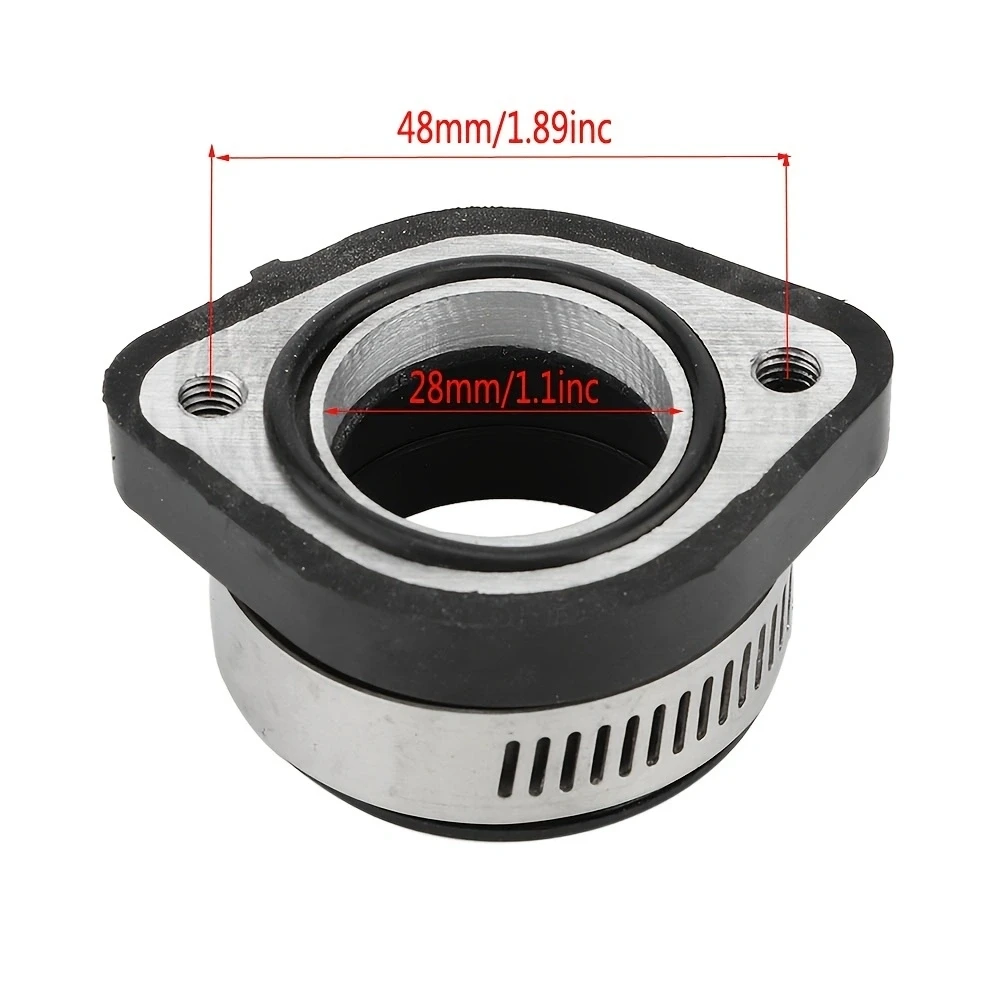 Brida goma carburador Mikuni VM24 28mm Moto Cross - imagen 2