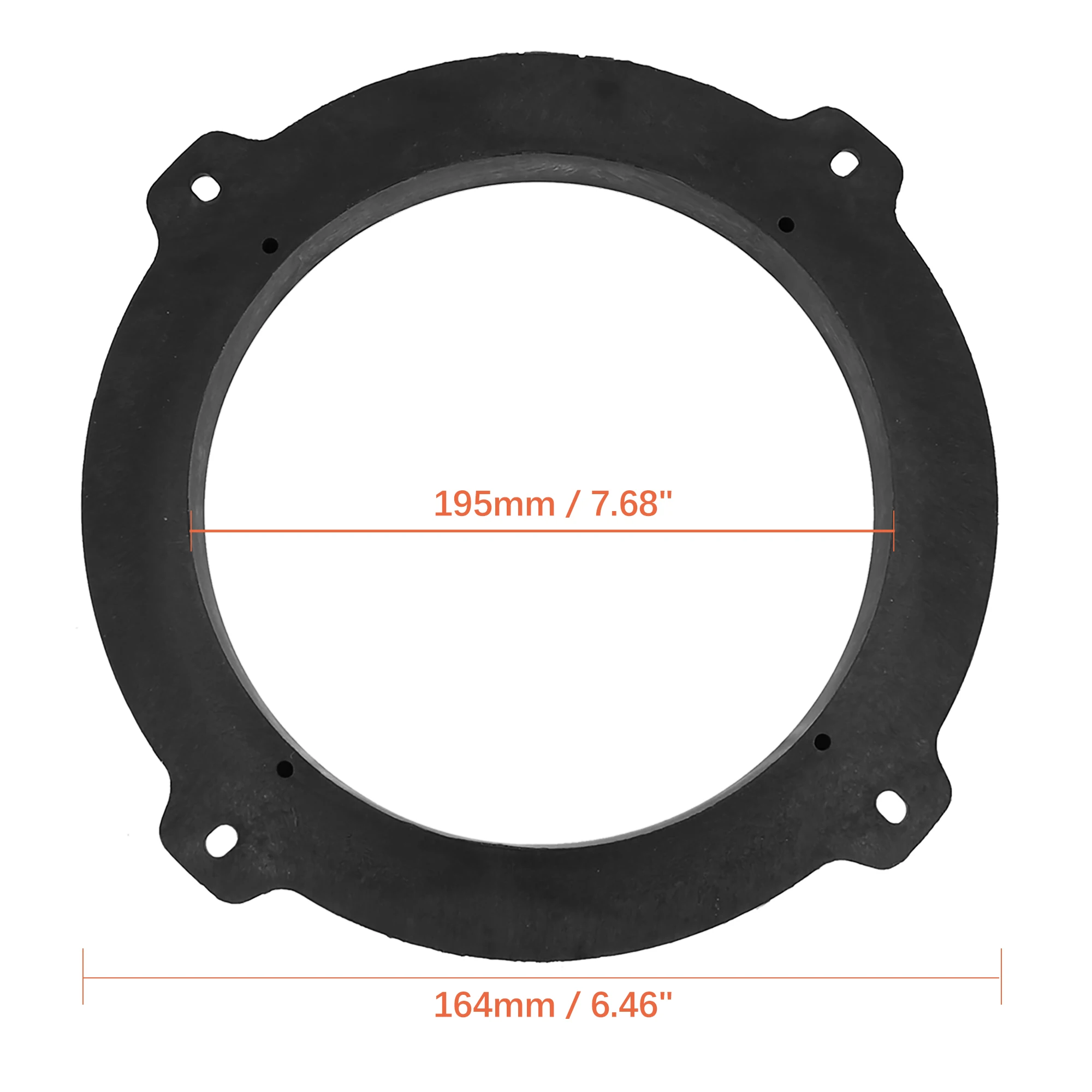 Aros adaptadores de altavoz X Autohaux 6,5″ para Hyundai ix35 - imagen 3