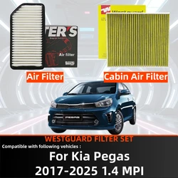 Filtro carbón activado habitáculo Westguard Kia Pegas 1.4 MPI
