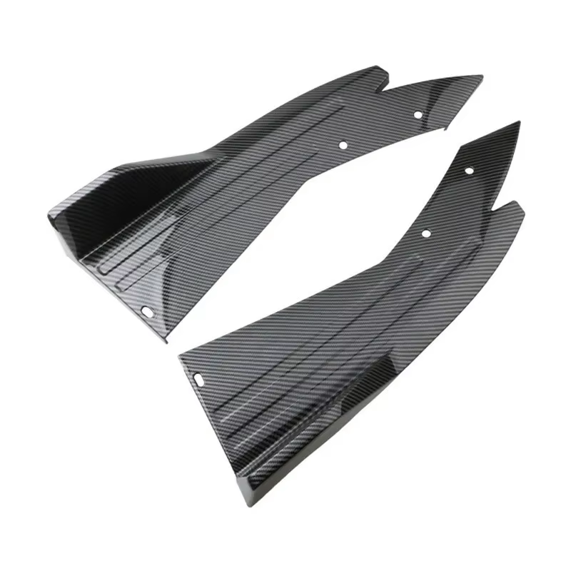 Alerón trasero universal de fibra de carbono para parachoques - imagen 2