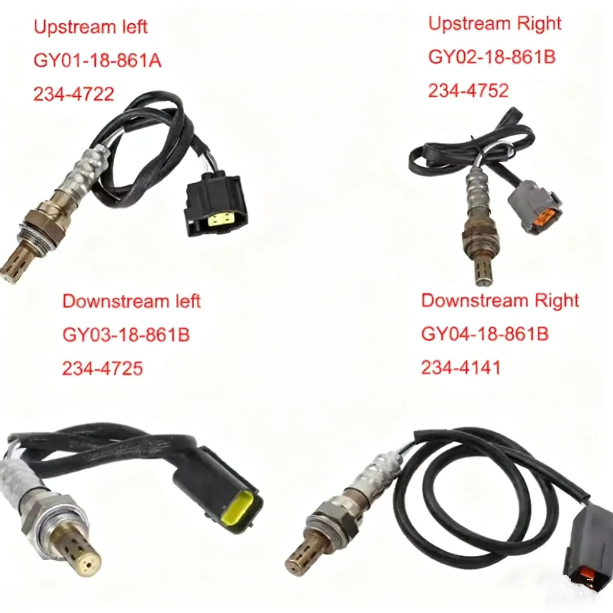 Sonda lambda delantera y trasera Mazda MPV 2.5 1999-2001
