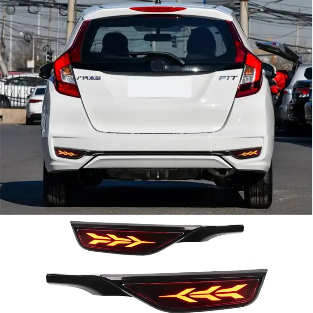 Reflector LED trasero multifunción para Honda Jazz 2017-2019