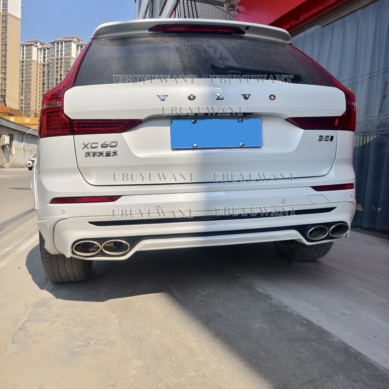 Difusor trasero carbono Volvo XC60 2018-2025 sin pintar - imagen 4