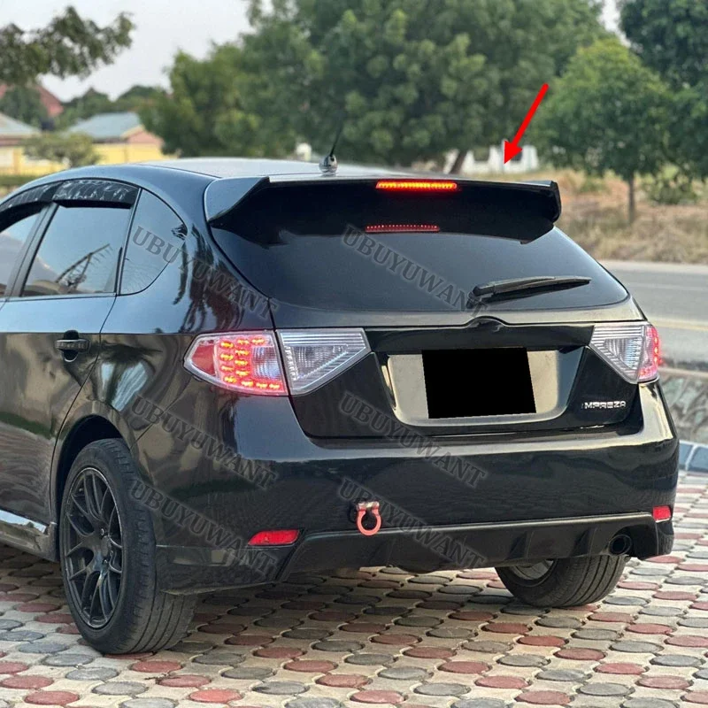 Alerón trasero de fibra de carbono – Subaru Impreza WRX STI 2008-2011 - imagen 3