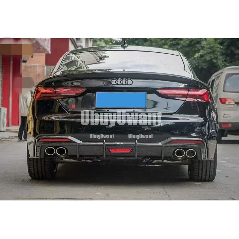 Alerón labio trasero de carbono con difusor – Audi A5/S5 S-Line B10 - imagen 5