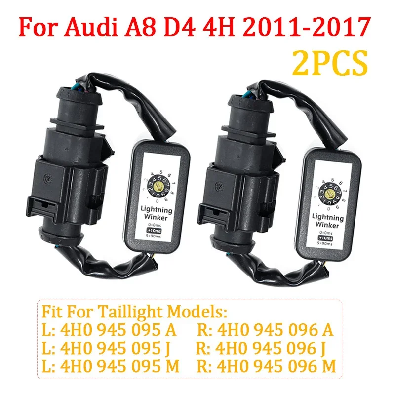 Indicador dinámico luz trasera LED Audi A8 D4 2011