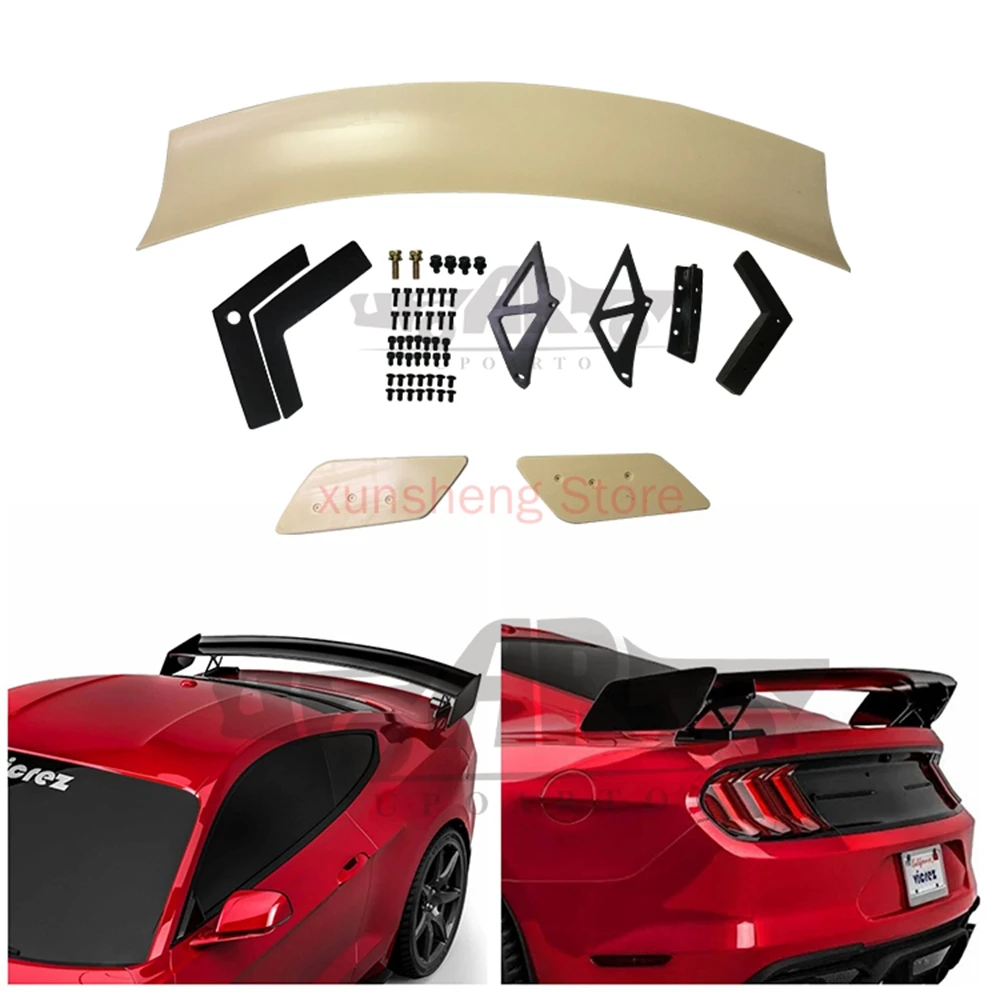 Alerón trasero Vicrez GT500 ABS carbono Ford Mustang 2015-2021 - imagen 2