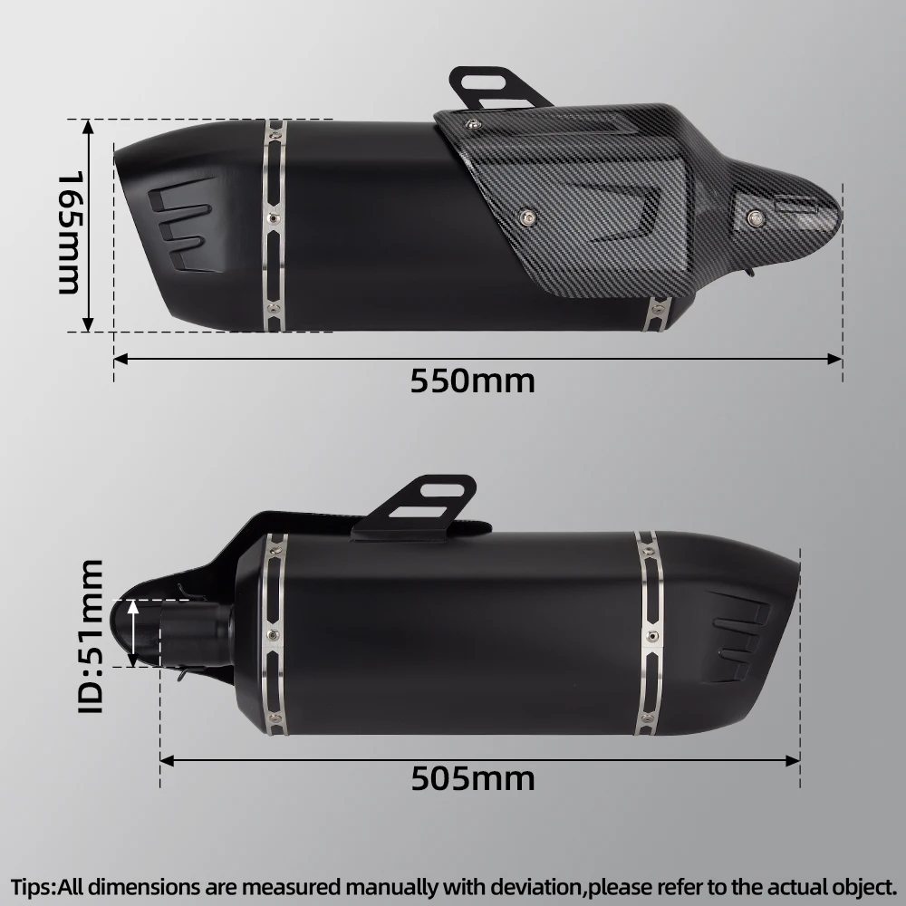 Escape slip-on inoxidable BMW R1200GS Adventure ADV – doble salida 51mm - imagen 5