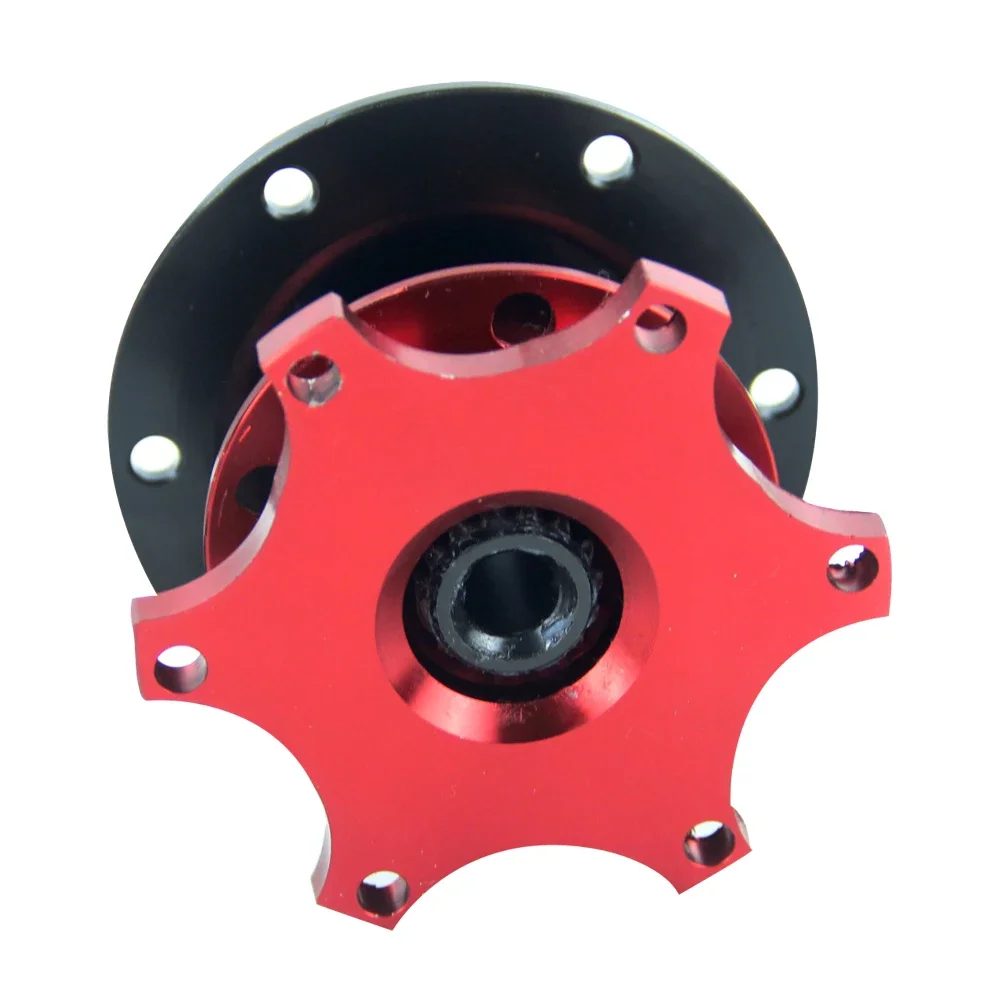 Cubo de volante rápido universal – Adaptador aluminio 6 orificios - imagen 5