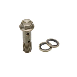 Tornillo banjo M10x1,25 para freno hidráulico de motocicleta