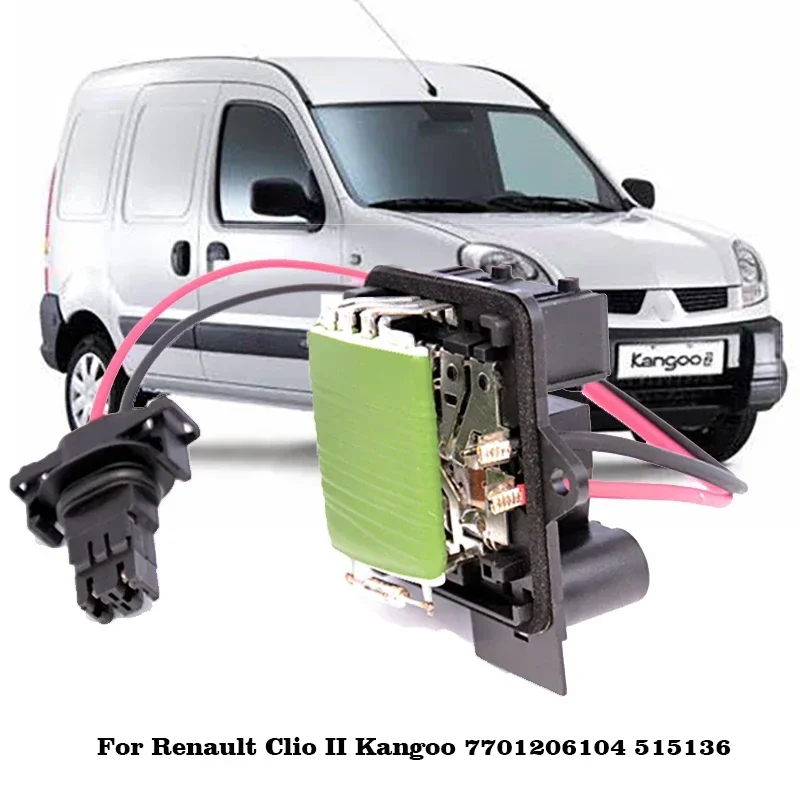 Resistencia ventilador calefactor Renault Clio II Kangoo 7701206104