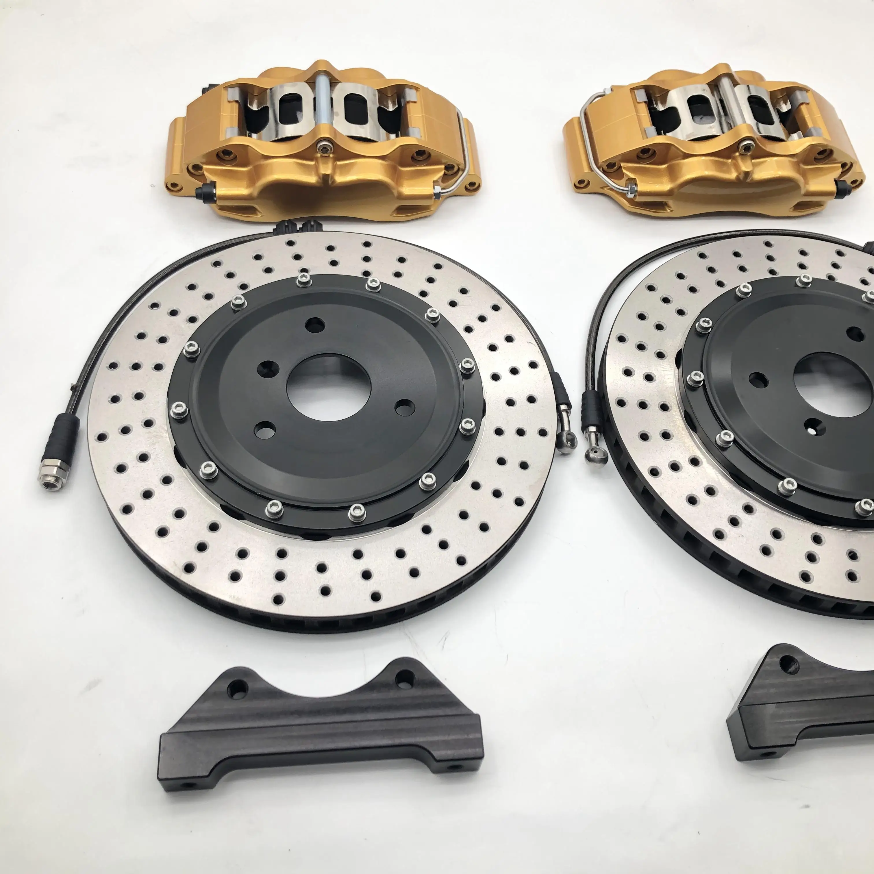 Kit de frenos Honda Civic con pinzas de 4 pistones y discos 330x28 mm - imagen 3