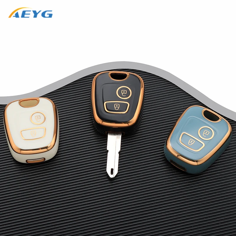 Fundas llave TPU para Peugeot 206/207/307, Citroën C1/C4 - imagen 3