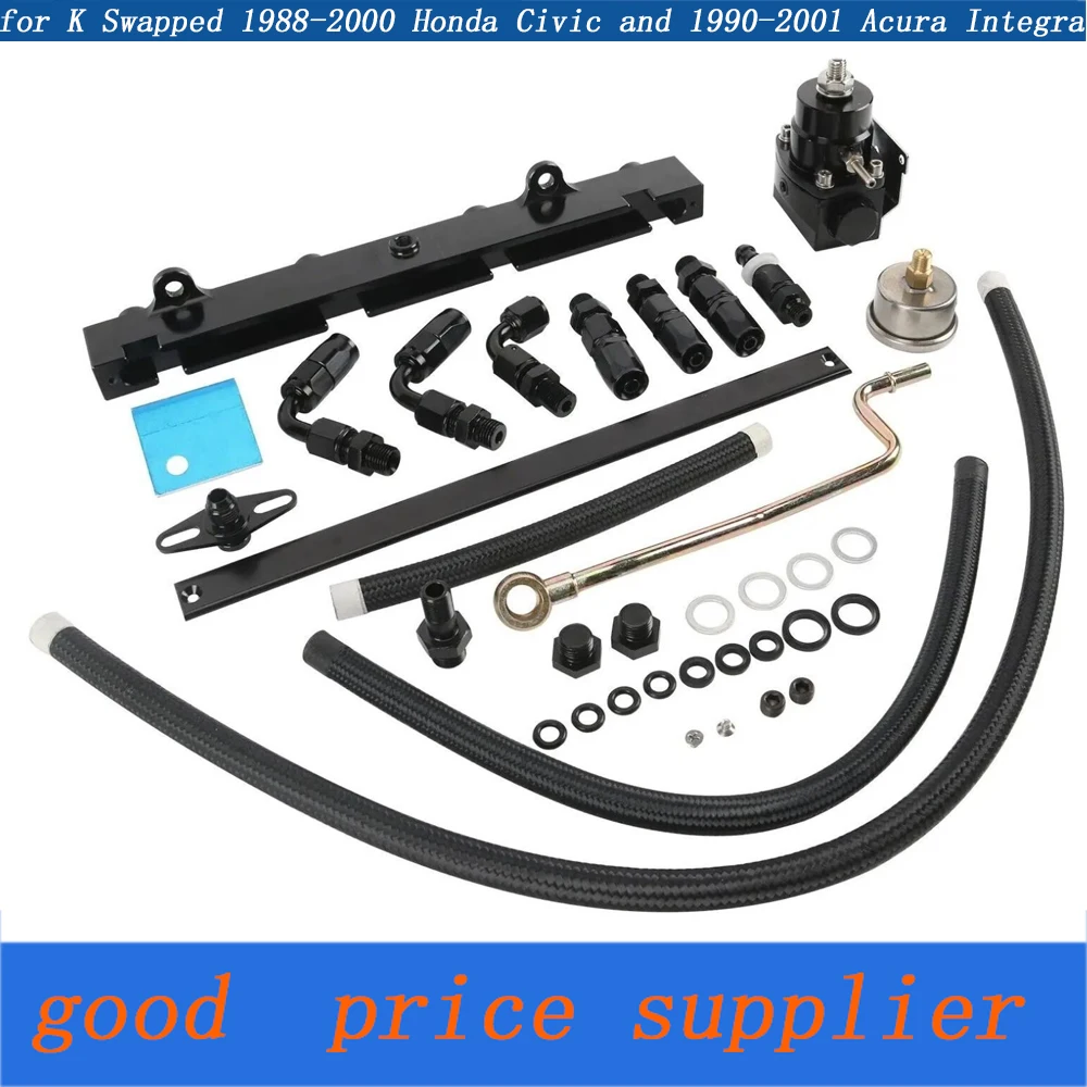 Kit de línea de combustible AN6 para swap K20/K24 Honda Civic/Integra