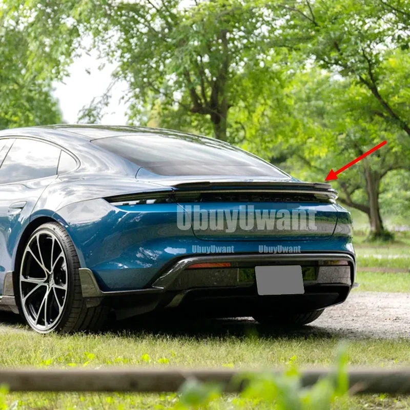 Alerón fibra de carbono Real FD para Porsche Taycan Turbo S 2019-2023 - imagen 4