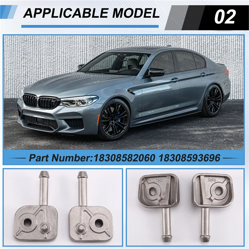 Soporte de silenciador trasero BMW M5, X3 y X4 G01/G02/G30 - imagen 4