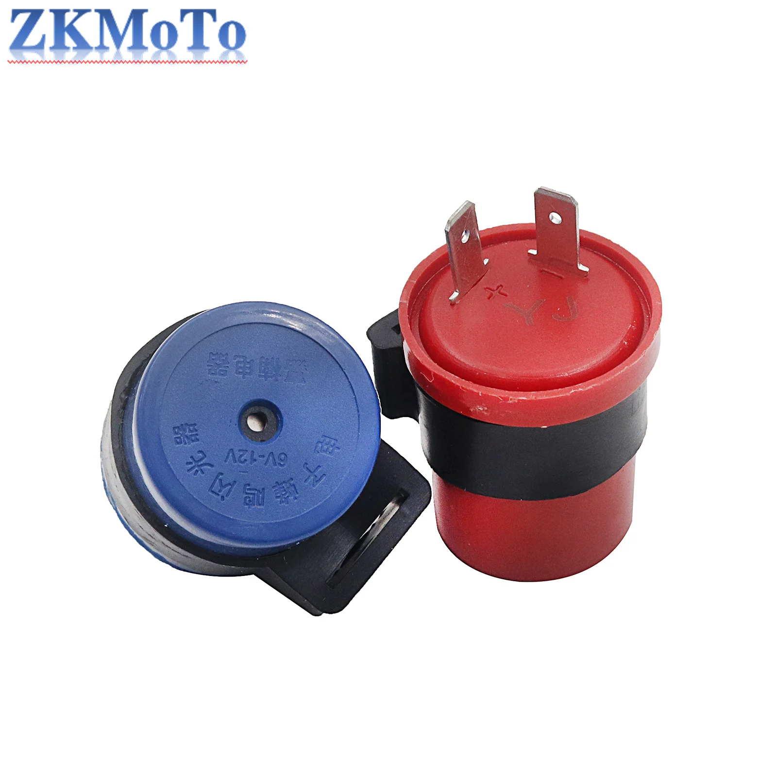 Intermitente Universal para motocicleta, 6V-12V, dispositivo de advertencia de señal de giro izquierda y derecha para piezas KTM, Honda, Yamaha, Kawasaki, Suzuki - imagen 4