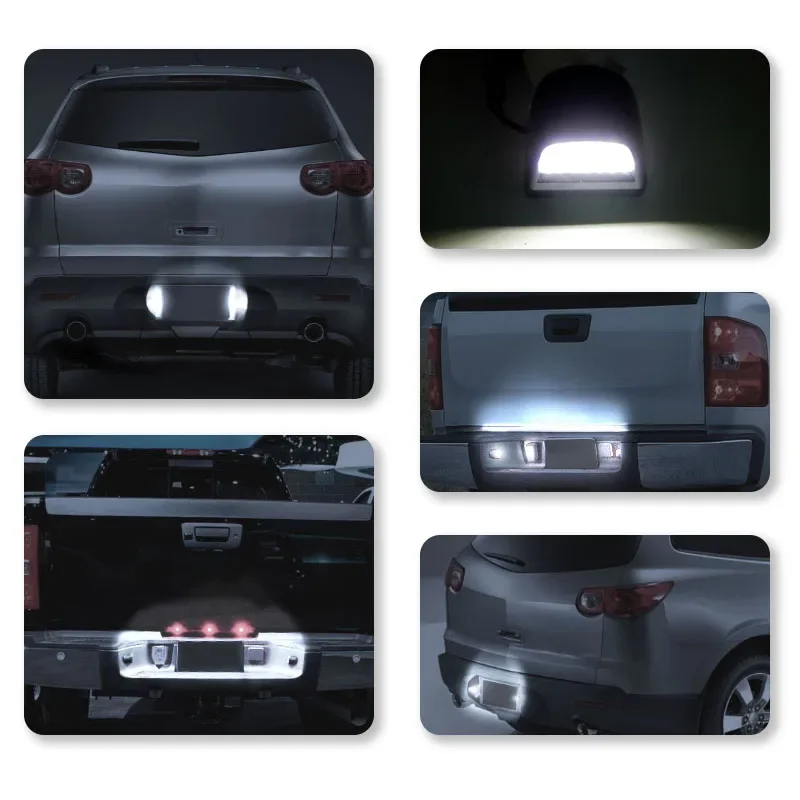 Luz LED de matrícula para Chevrolet Silverado, GMC Sierra y Escalade - imagen 3