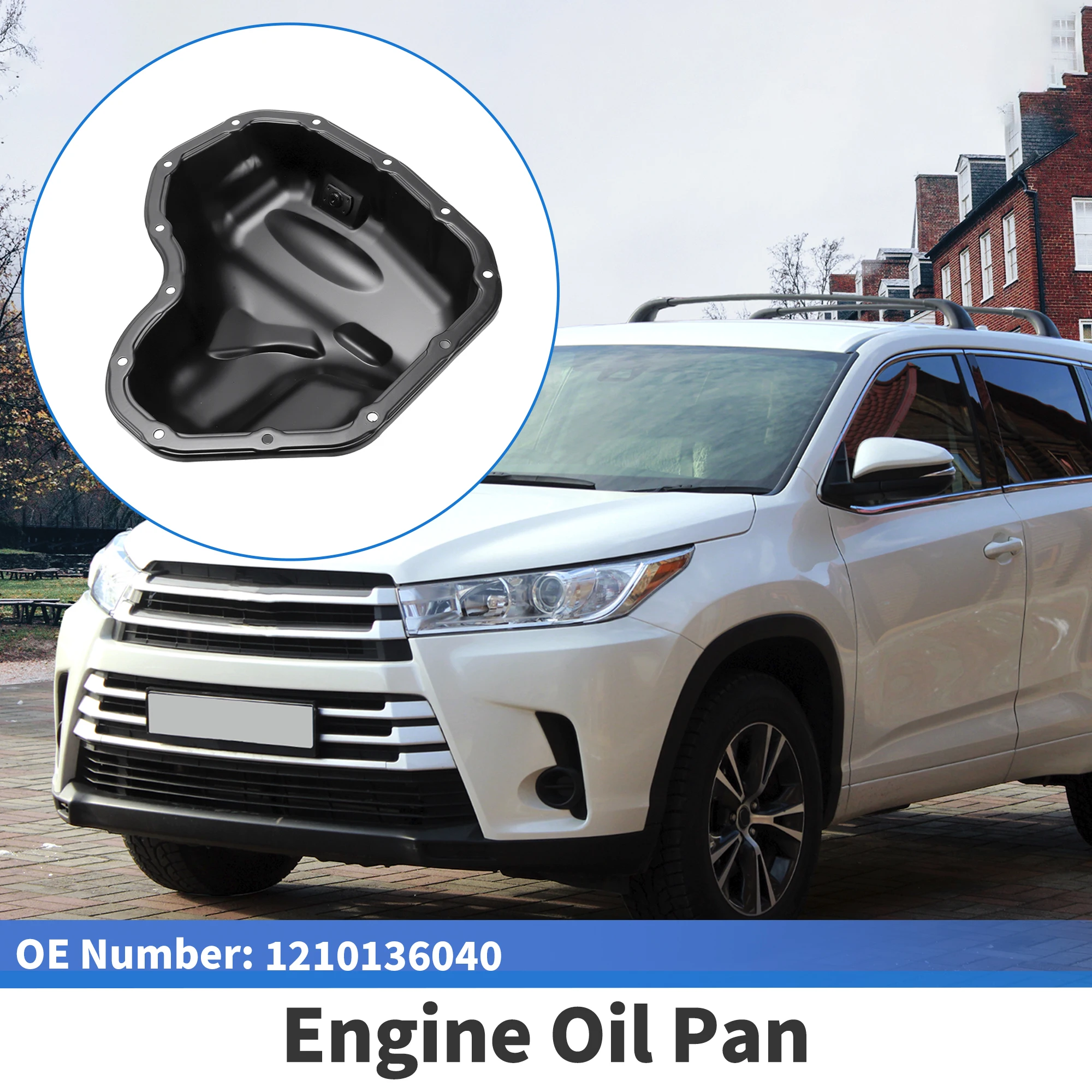 UXCELL 1210136040 cárter de aceite motor Toyota Highlander 2009-2019
