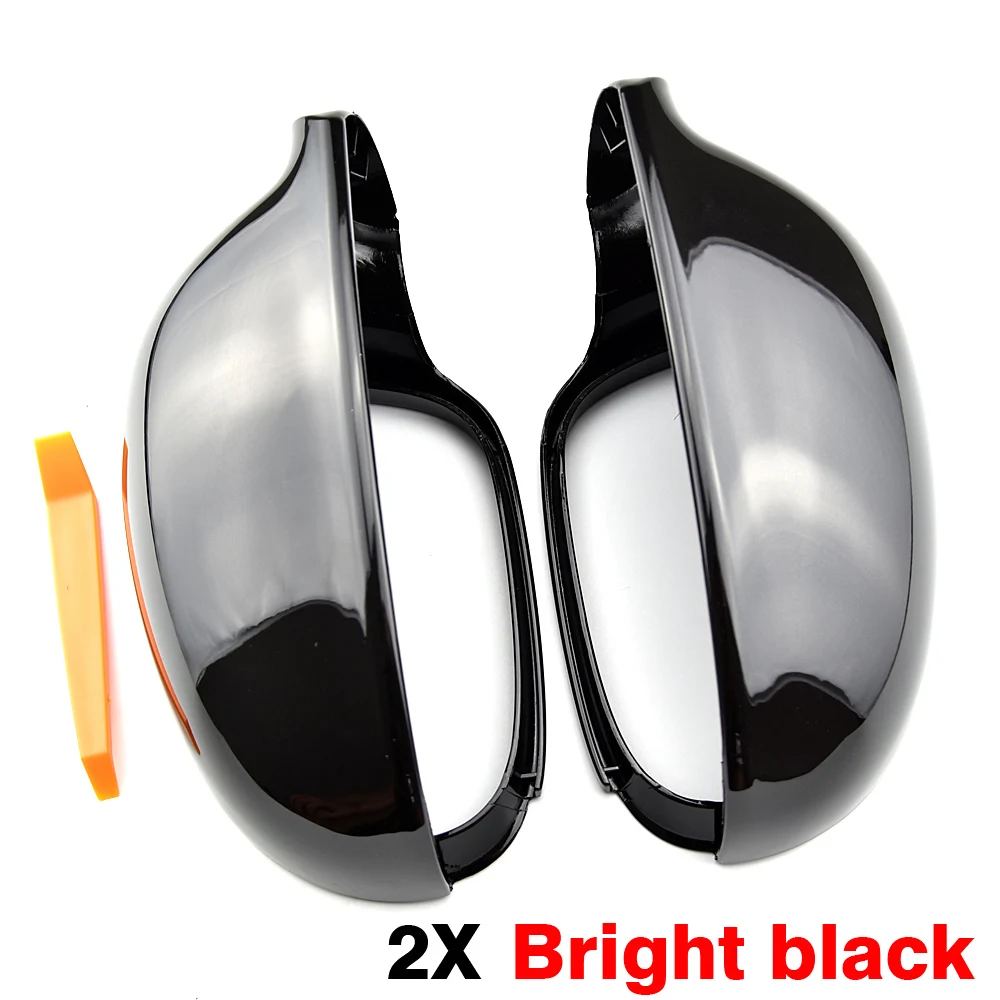 Tapa de retrovisor negra brillante VW Passat B6, Golf 5 y Jetta MK5 - imagen 5