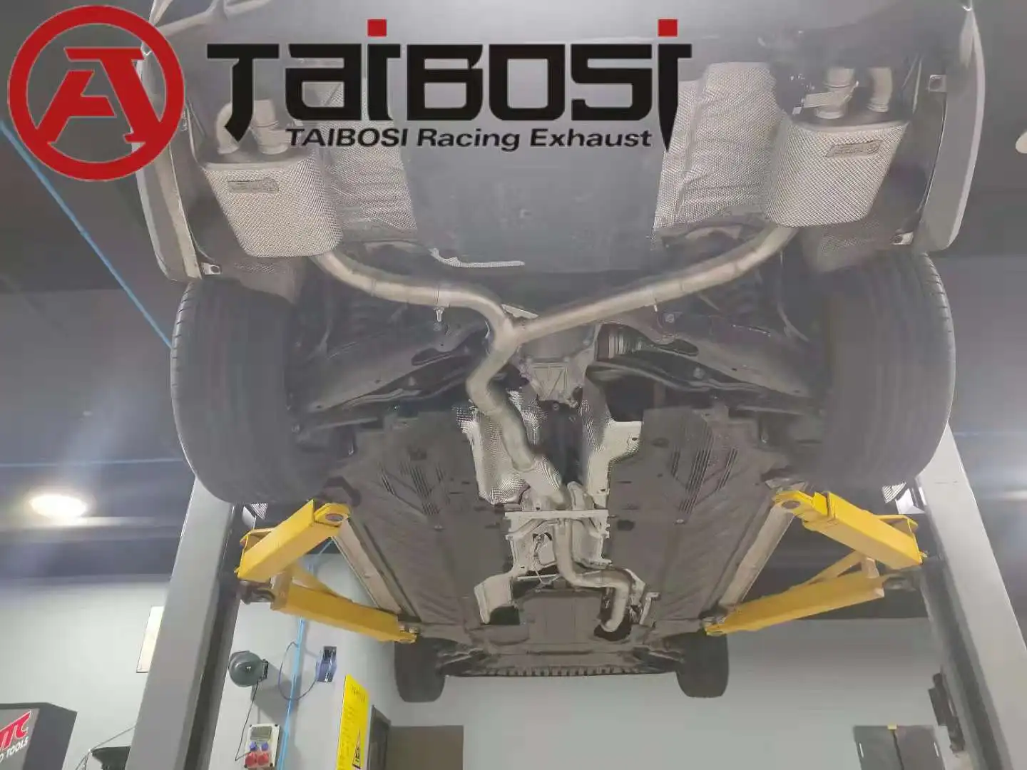Taibosi escape catback válvula control eléctrico Mercedes C200 W205 - imagen 4