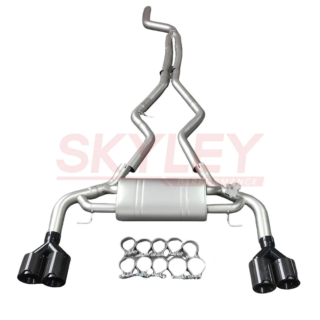 Tubo de escape de automóvil de nuevo estilo OEM para BMW M340/M340i 3,0 T 2019-2022 sistema de escape de acero inoxidable escape Catback de carreras - imagen 2