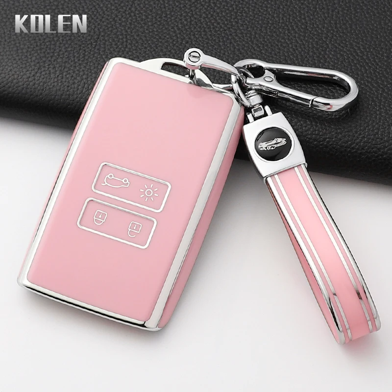 Funda protectora TPU llave coche Renault Koleos Kadjar Captur Megane - imagen 4