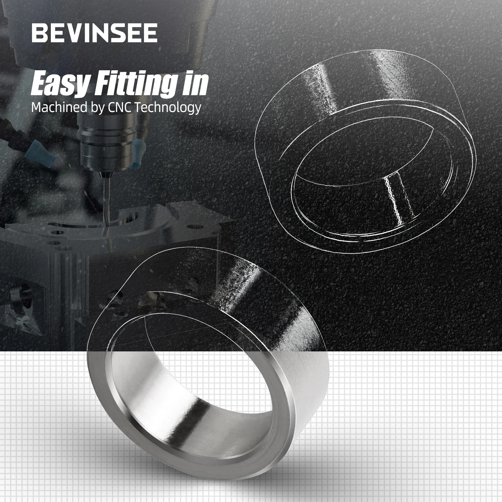 8 Uds. De cuñas de arandela espaciadoras centrales de Rotor de freno para Honda tipo R Prelude CRV NSX Legend, pinza para pinza Acura, etc. - imagen 4