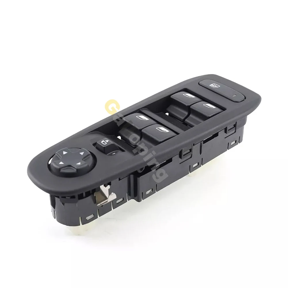 Interruptor elevalunas Peugeot 308/408 colocado sobre superficie blanca