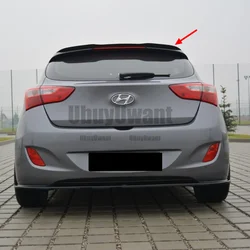 Alerón de labio de techo trasero Hyundai i30 N MK3 - negro carbono