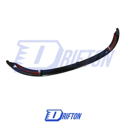 Labio delantero estilo MP BMW M3 M4 F80 F82 F83 fibra de carbono seca