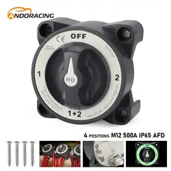 Aislador de batería AFD unipolar corte emergencia 12V-48V