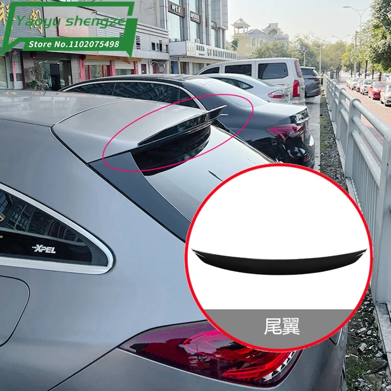Alerón trasero Mercedes-Benz CLA X118 ABS negro brillante - imagen 2