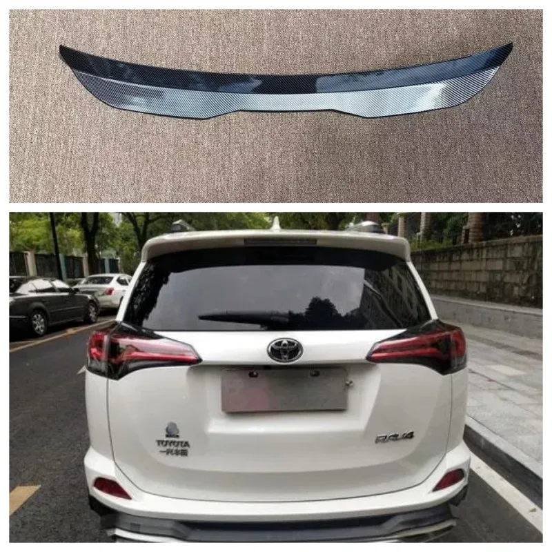 Alerón trasero de ABS negro para Toyota RAV4 2013-2017