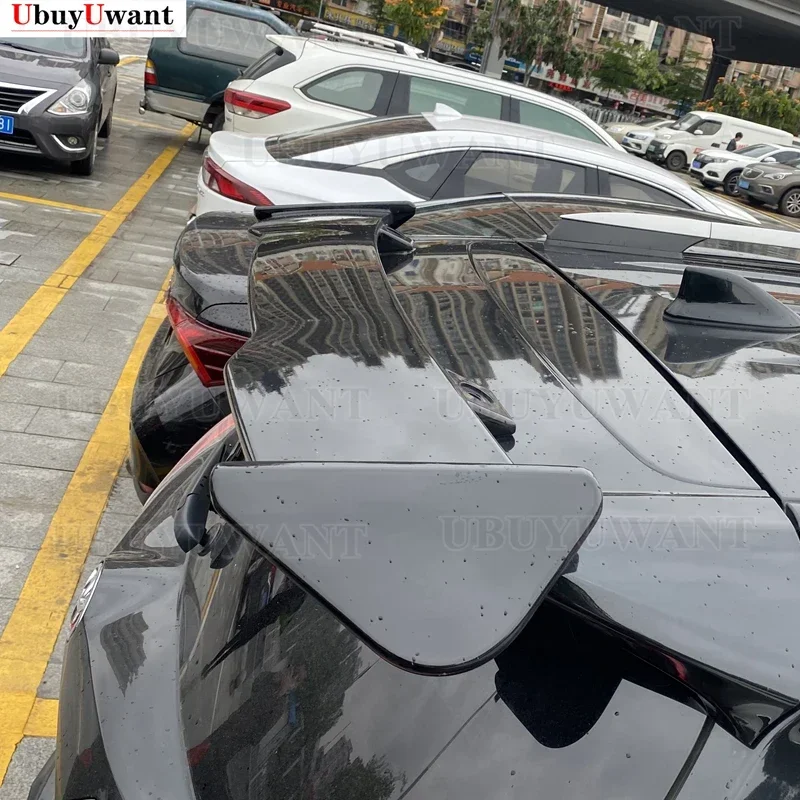 Alerón trasero estilo carbono ABS para Peugeot 206/207/208/308