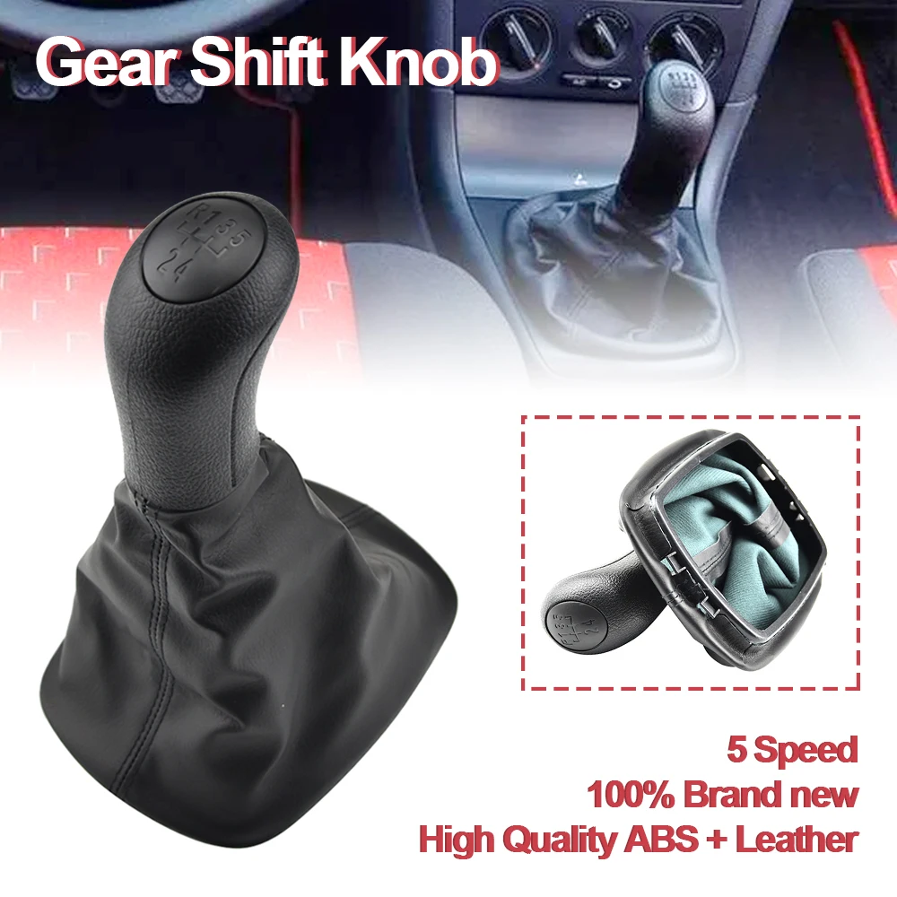 Pomo palanca cambios Skoda Octavia MK1 5 velocidades - imagen 2