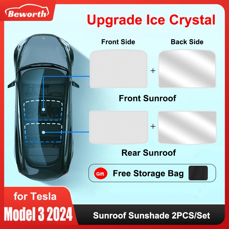 Parasol techo solar Tesla Model 3 Highland 2024 - imagen 4