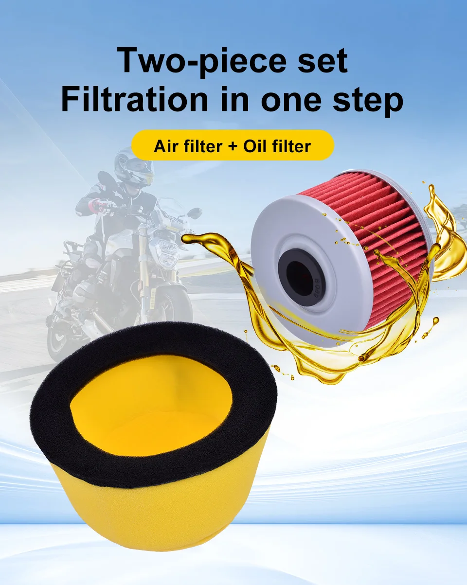 Kit de filtros ASDL para motocicleta Kawasaki KLX