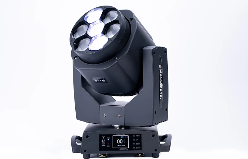 Equipo de Dj profesional, luz con cabezal móvil, 7x15W, a todo Color, Rgbw, LED, enfoque, ojo de abeja, Zoom, iluminación de escenario de lavado para fiesta y espectáculo - imagen 3