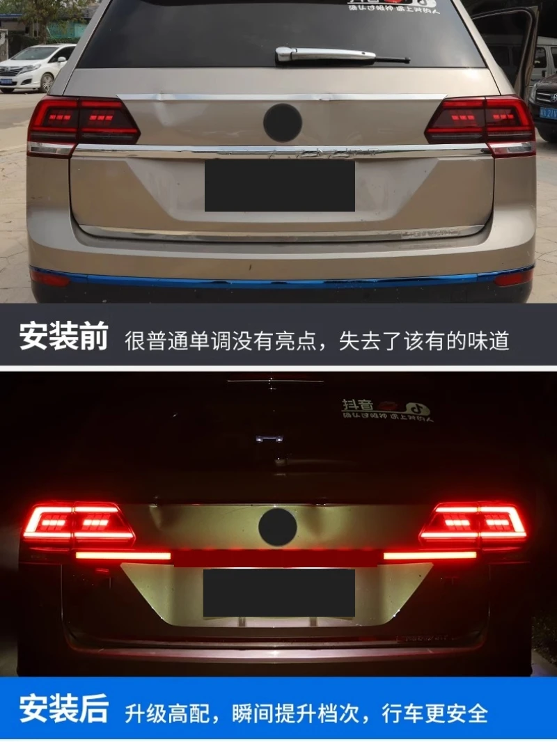 Lámpara LED trasera cromada VW Teramont – luz de maletero - imagen 4
