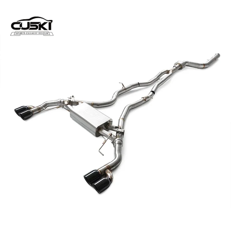 Escape trasero acero inoxidable para BMW X3/X4 M40i G01 3.0