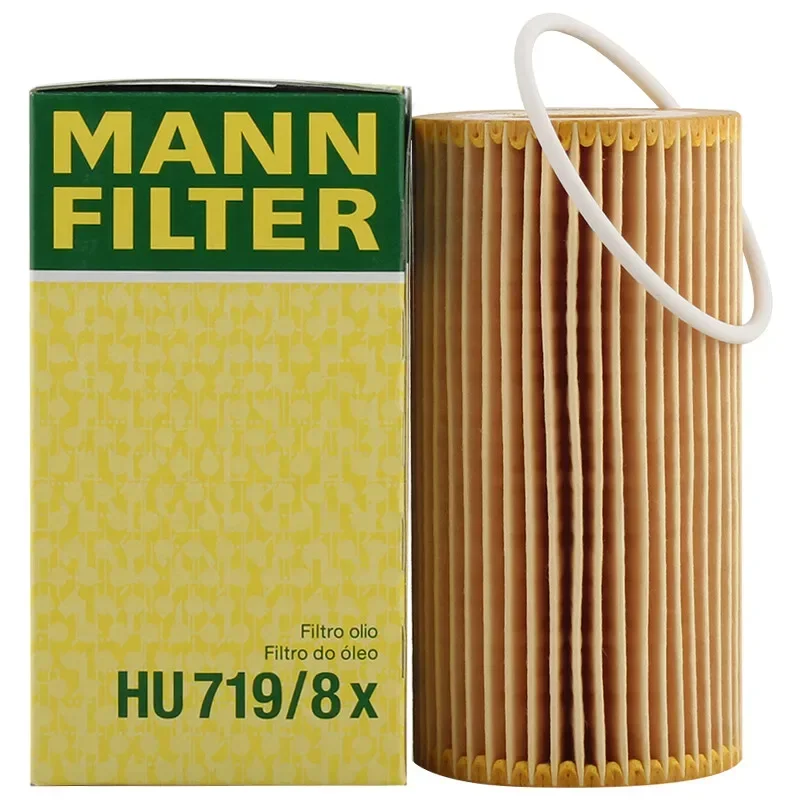 MANN-FILTER HU719/8x filtro de aceite para Volvo S40 y Ford Mondeo