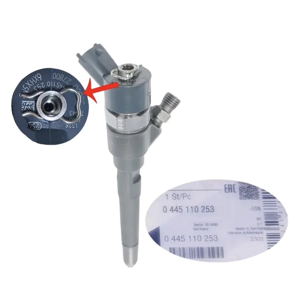 Inyector diésel Gemaakt 0445110253 para Hyundai D4EB CRDi