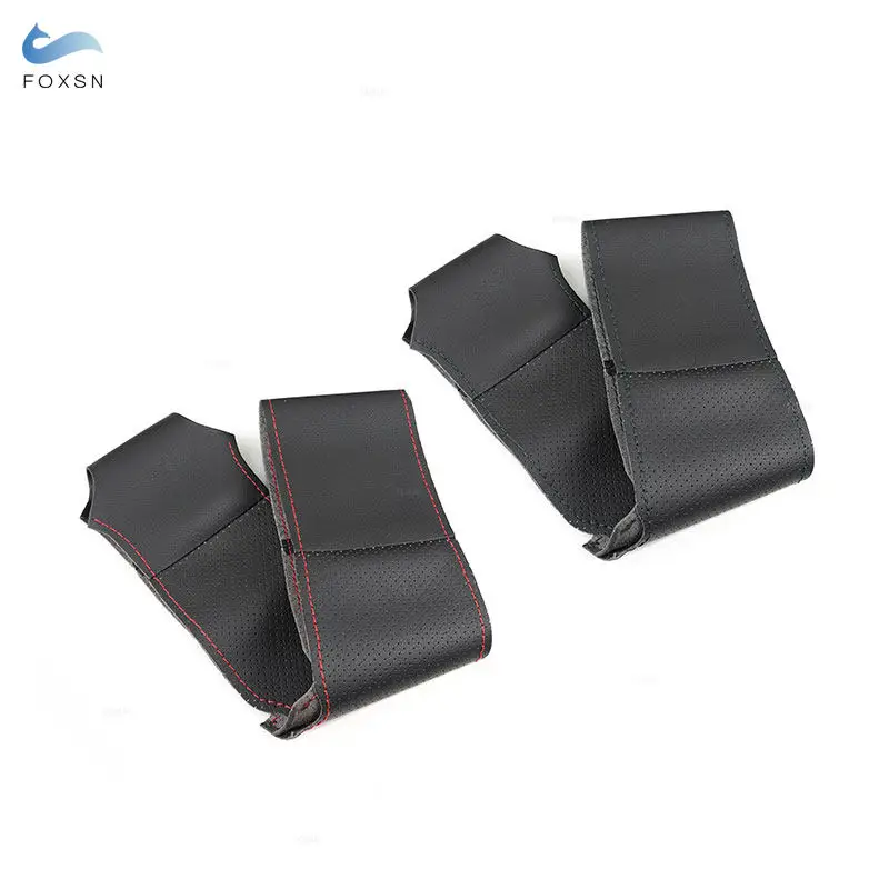 Cubierta volante cuero perforado cosida a mano – BMW X3 E83/X5 E53 - imagen 2