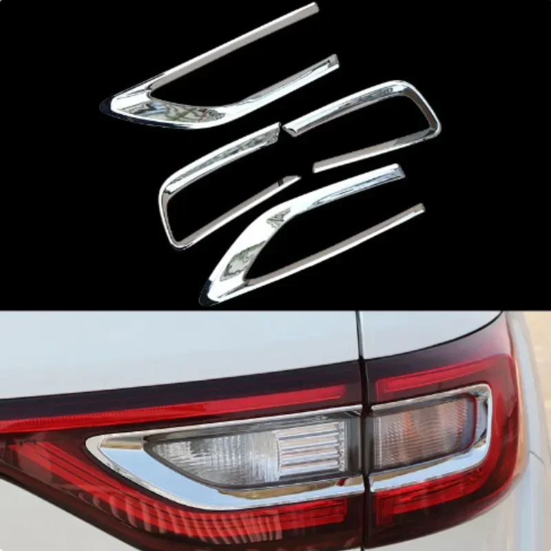 Marco de luces traseras cromado para Renault Koleos
