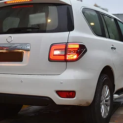Luces traseras LED Nissan Patrol Y62 2012-2018 con giro dinámico