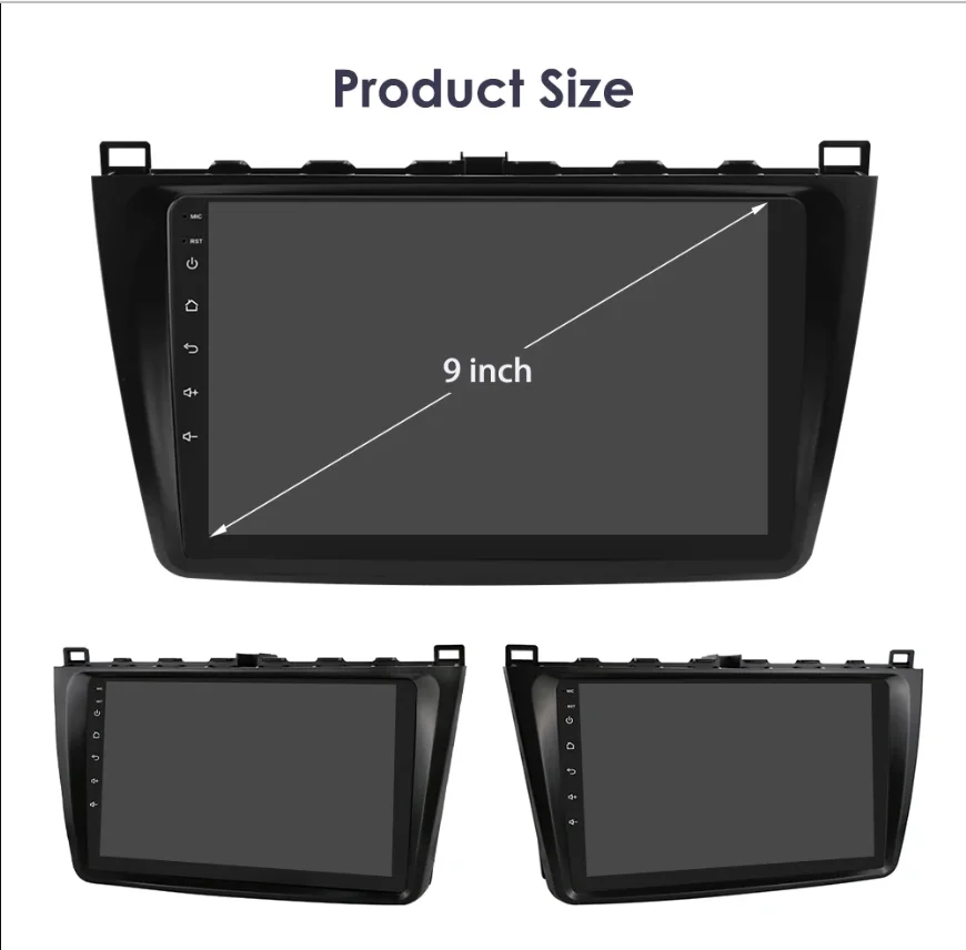Radio multimedia 2DIN Android 13 con CarPlay para Mazda 6 2007-2012 - imagen 3