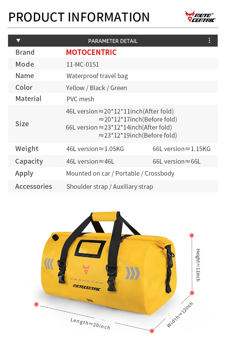 Tapa enrollable impermeable para equipaje