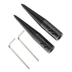 Adaptador cónico para husillo roscado y rueda de pulido
